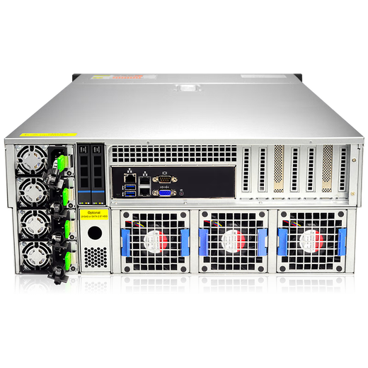 Chu Fei Xeon 3rd Generation 8-card RTX4090 deep learning GPU server Eight-channel H100/A6000 graphics card 671b DeepSeek artificial intelligence workstation host 256G memory + RTX5880 Ada 48G*8 dual-channel 6330 56