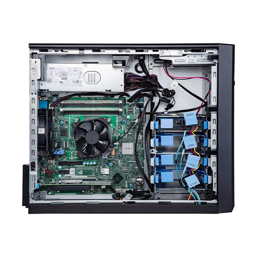 戴尔（DELL）T150/T160/T360  塔式服务器主机至强小型家用办公网络存储电脑台式机 T150 至强E-2356G 3.2G 六核 64G/3*4T SAS/H755/三年