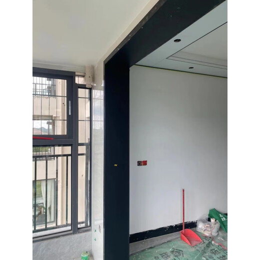 维诺亚铝合金垭口一体成型。原材料广东佛山自粘卫生间入户门 主图款