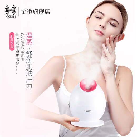 Jindao facial steamer beauty device hot spray facial steamer beauty device hot spray hydration device humidifier compact Q version facial steamer birthday gift portable travel KD233B