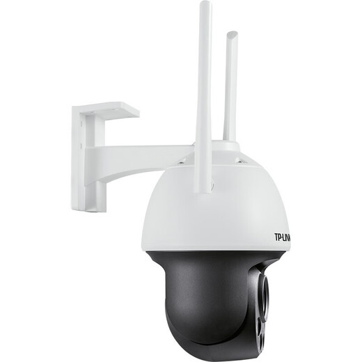 TP-LINK dual-band 5G wireless WIFI surveillance camera 4K high-definition home outdoor waterproof 360-degree panoramic rotary ball machine network monitor TL-IPC683-AEZ+ power off battery power supply Standard without memory card cannot store playback video plug-in and connect to router wifi or plug-in