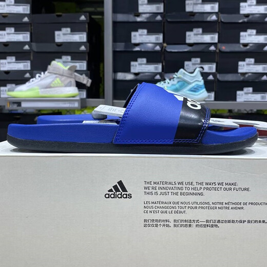 阿迪达斯 （adidas）拖鞋女鞋2025夏季沙滩鞋轻便一字拖时尚透气休闲鞋运动鞋GV9713 GV9713 39