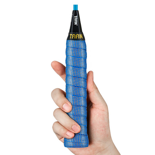 TAAN泰昂羽毛球拍手胶双层吸汗带专利款握把胶深蓝2条装TW090