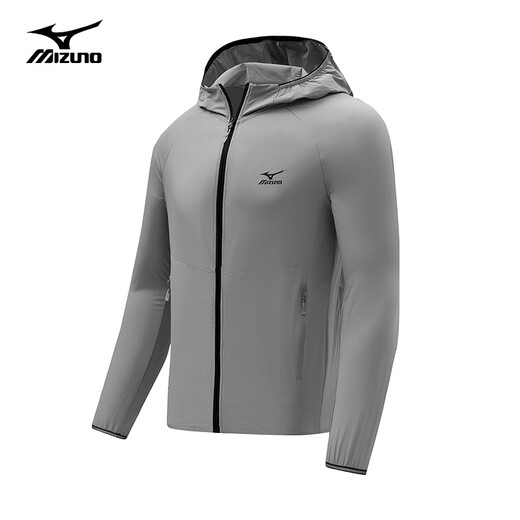 Mizuno (MIZUNO) outdoor skin clothing for men breathable hiking fishing sun protection clothing jacket for men military green 3XL