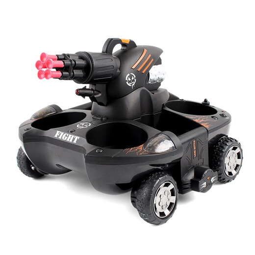 Feidule Children's Remote Tank Tank Ship Détormable Car Multi-fonction Amphibie Drift Water Jet RC Toy Car pour Aquatic et Land Utiliser 25 cm