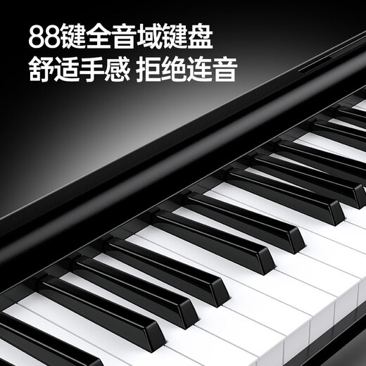 特伦斯手卷钢琴88键折叠电子钢琴便携成人儿童演奏钢琴键盘