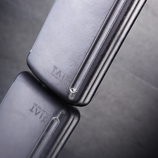 TAIC British Taico titanium pure titanium small hip flask outdoor portable flat hip flask titanium wine kettle high-end gift pot Haoyue Silver