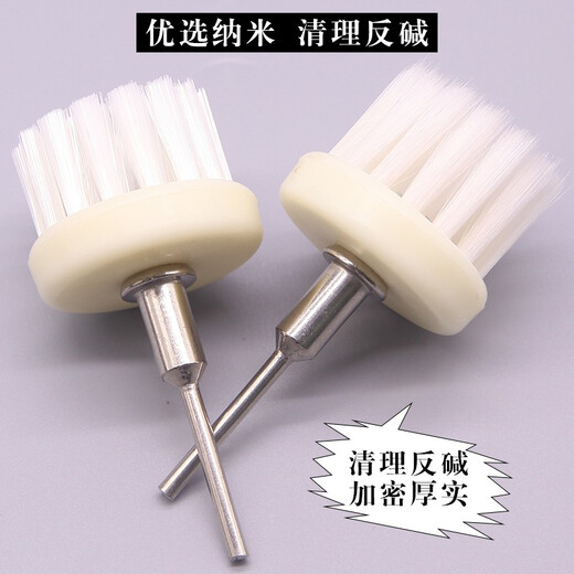 Blue Lotus Jiwenwan Electric Brush Head Rudraksha Walnut Ten Thousand Hairs Nano Hard Pig Bristle Brush Cleaning and Polishing Slurry Tool Brush Head Family Portrait 8 Types One Each