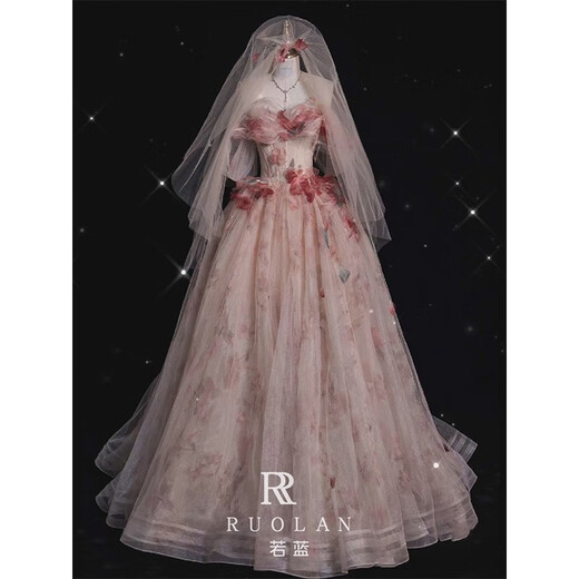 Baolian One-Clolder Light Wedding Dress 2024 г.