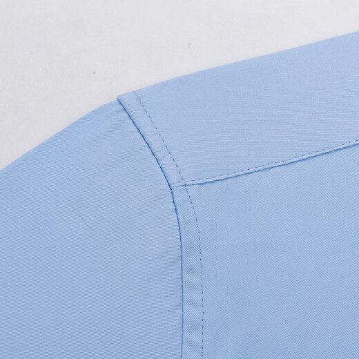 Woodpecker (TUCANO) shirt men's autumn long shirt business casual solid color versatile comfortable top men's light blue 2XL