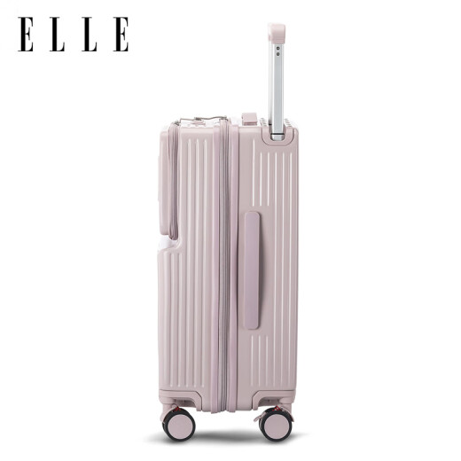 Elle Front Overse Suitcase Wide Trolley Case Case Cash Case Case Case Zipper Case Case Styly Password Box
