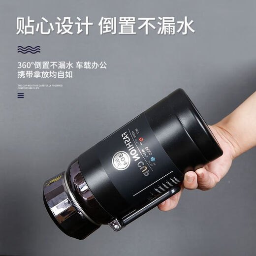Zhenshui Kaipeng Estudiantes masculinos y femeninos 316 Termos de acero inoxidable de vacío portátil Gran capacidad Copa de agua deportiva al aire libre 600ml 7170 White 701ml-900ml