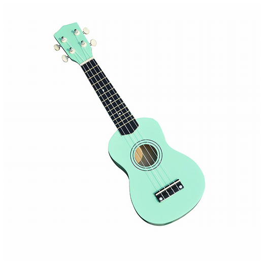 Quyang farbenfrohe Mädchen Ukulele Kinderkinder -Gitarrenanfänger Uklili Hawaii 21 Zoll Pink 21 Zoll