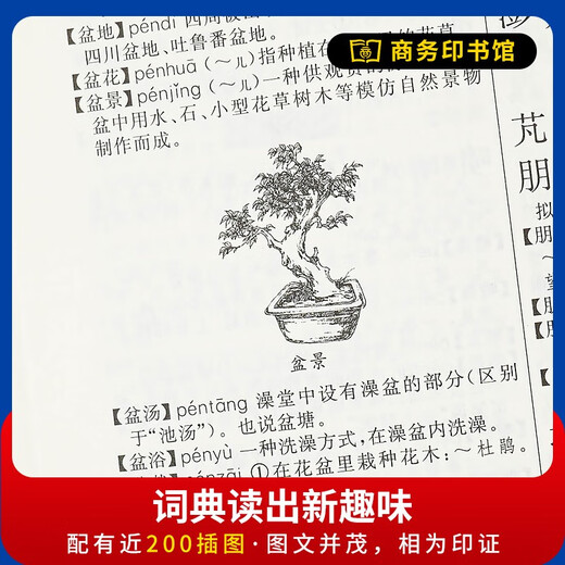 现代汉语词典单色插图本+笔记本 商务印书馆国际小学生初高中语文文言文阅读写作文工具书 可搭现代汉语7版古汉语常用字典6版牛津高阶英汉双解词典第10版新华字典第12版单双色第3版