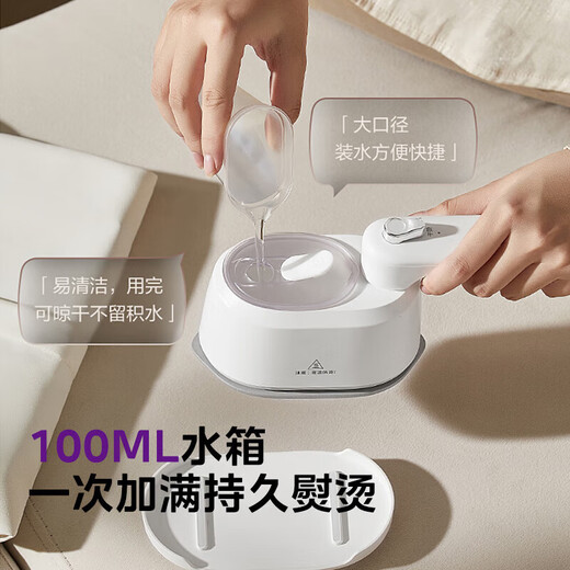 Midea Hanging Machine Handheld Electric Iron Household Hanging Perm Travel Business Travel Portable Small Iron Group Purchase Gifts [New Product Listing] YS-10T1