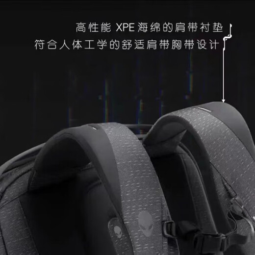 君侯18寸电脑包外星人18英寸AW523P/AW723P/AW724P双肩电竞电脑包， AW724P背包+内胆包 18英寸