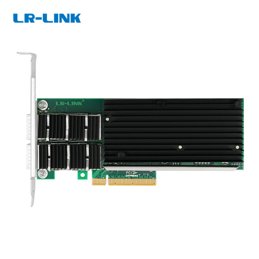 LR-LINK 联瑞PCIeX8 40G QSFP+单双口服务器光纤网卡intelXL710 LREC9902BF-2QSFP（40G双口网卡）