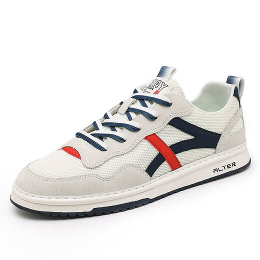 Camel Forrest Gump Chaussures pour hommes en été et automne Chaussures masculines respirantes 2024 Nouvelles chaussures blanches en maille pour sexe doux pour hommes