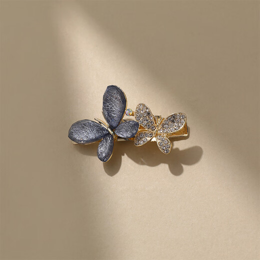 Chimera (CHIMERA) sweet age-reducing butterfly side clip forehead broken hair bangs clip duckbill clip hairpin hair accessories girl birthday gift