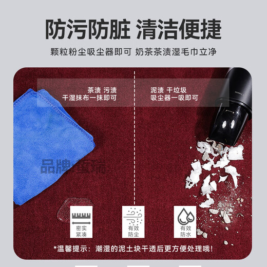 蜇瑞新款别克gl8新能源纯羊毛汽车脚垫陆尊 陆上 ES 653T 652T地毯垫 酒红色加厚纯羊毛 GL8 (脚垫)高级定制