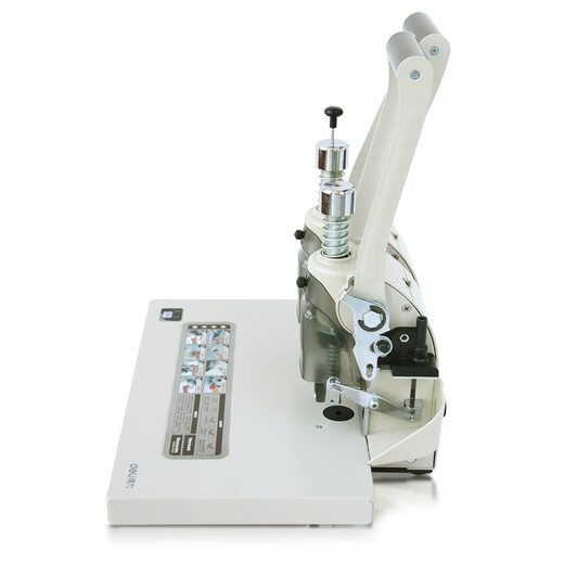 
Deli binding machine 3888N GB341 3875 388114652 Manual binding machine for financial vouchers Commercial office special for financial purposes Fast and labor-saving Free reissue of broken knife 300 pages/intelligent sensing 3875 financial vouchers binding machine