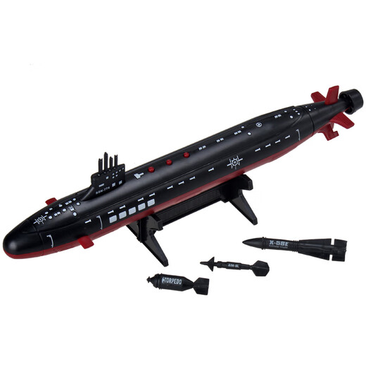 Yingtang Navy Virginia Attack Nuclear Submarine Toy Ornament Children's Marine Military Static Model Submarine Toy Virginia Nuclear Submarine