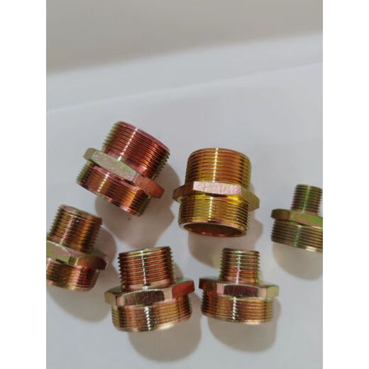 Explosion-proof flexible hose reducing joint M20M14*15M30M36NPT galvanized carbon steel external wire conversion joint (M30*1.5 external wire) to M20*1.5 external wire