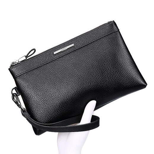 Paipao Jue Herrenhandtasche Top Schicht Cowide Weiche Handgrabung Tasche Freizeit Multifunktion Clutch Hüllkurve Geburtstagsgeschenk