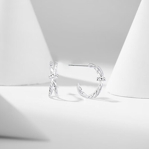 Chao Acer PT950 Platinum Earrings Birthday Gift for Women Priced to Jane EEP40000524 One pair is about 2.55g