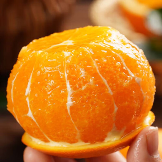 Gannan navel oranges, authentic Jiangxi Ganzhou oranges, whole box of fresh fruits, sweet oranges for pregnant women, group purchase gift box, New Year's Day, net weight 9-10Jin, Jin is equal to 0.5kg, single fruit 200g-300g+