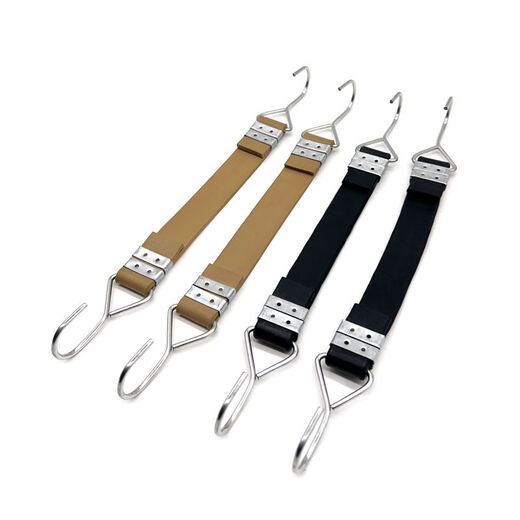 加厚弹力绑带捆绑弹力绳行李绳松紧捆扎牛筋绑带多用图短款绑带绳 丁基胶绑带 双卡扣【20厘米】带钩尺寸