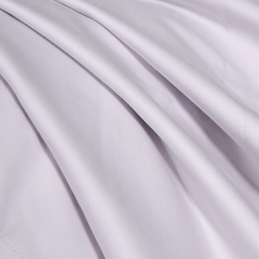 Fuanna pillowcase pure cotton 60S long-staple cotton pillowcase pure cotton pillow cover pair Anina gray 74*48cm