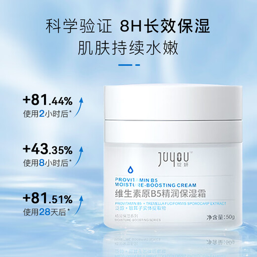 Zanyan Vitamin B5 Moisturizing Cream 50g Hyaluronic Acid Repair Sensitive Skin Care Moisturizing Cream Gives Gifts for Girlfriend