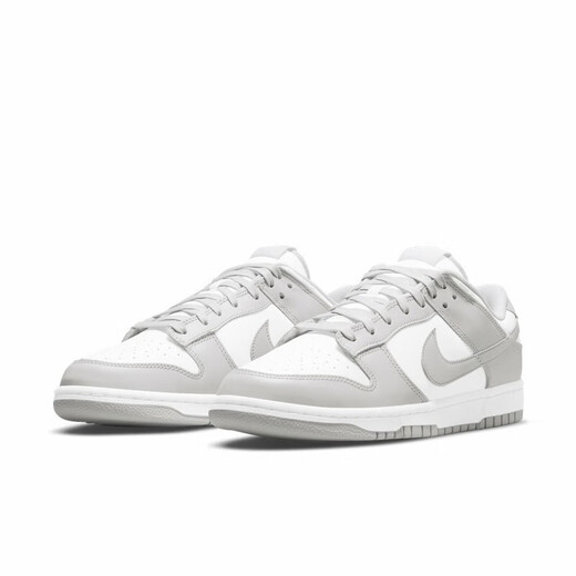 耐克（NIKE）胜道潮流 男鞋Dunk Low灰白潮流低帮防滑板鞋舒适运动休闲鞋 DD1391-103 39