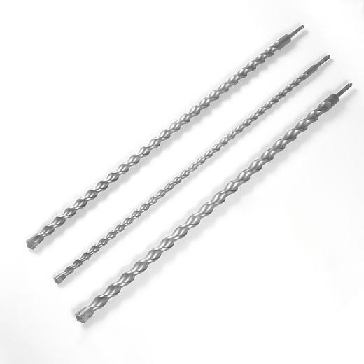 XMSJ Custom Electric Hammer Bohrbohrer Bit Square Griff Vier-Pit-Beton Ziegelstein durch Wand Langer Aufprallbohrmaschine Bit 350450500 Langer Quadratgrenze 12350mm