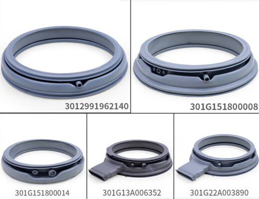 
XMSJ suitable for Sanyo drum washing machine accessories, door seal ring rubber pad observation window pad door rubber leather ring original purchase No. 6 window pad 3890