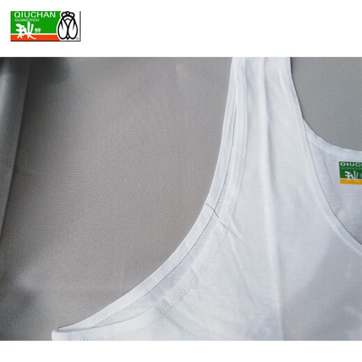 Ligongmin Qiuchichan marque véritable 42 fils pur coton gilet pour hommes sous-vêtements chemise ample sweat-shirt chemise culturelle coton d'âge moyen et âgé blanc L 170/95