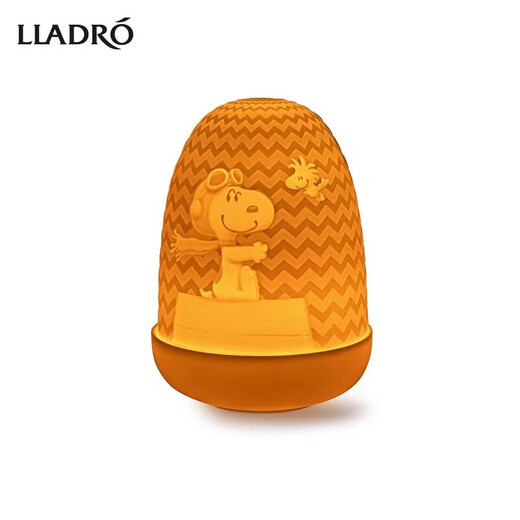 VINCE LIN Elegant LLADRO Peanut Comic Series-Snoopy Dome Table Lamp Gift Ornaments European Light Luxury Snoopy Dome Light/1024282