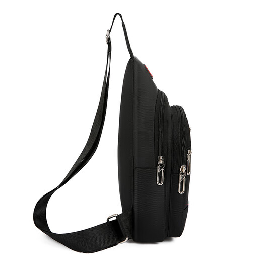 Kangaroo (KANGAROO) new chest bag men's bag one-shoulder crossbody bag casual crossbody bag Oxford cloth chest cross bag trendy men's bag 9905 small board blue