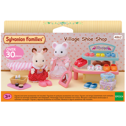 Senbeier family girls and girls have a house toys children's birthday fashion shoe store town series children's gifts Fashion shoe store 4862