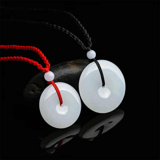 Saturday Blessing, safe buckle, Hetian jade pendant, jade pendant, gift for girlfriend YA040861, small red rope, birthday gift