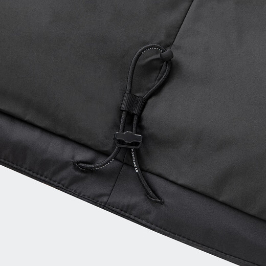 Adidas down veste masculine 2024 hiver nouveauwearwear extérieur chaude à la veste décontractée jv6187 noir L