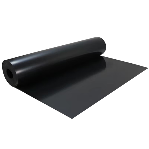 Zhongke Port 5kv insulating rubber pad 3mm black flat power distribution room high voltage rubber sheet rubber blanket power room power plant 1 meter * 1 meter / roll