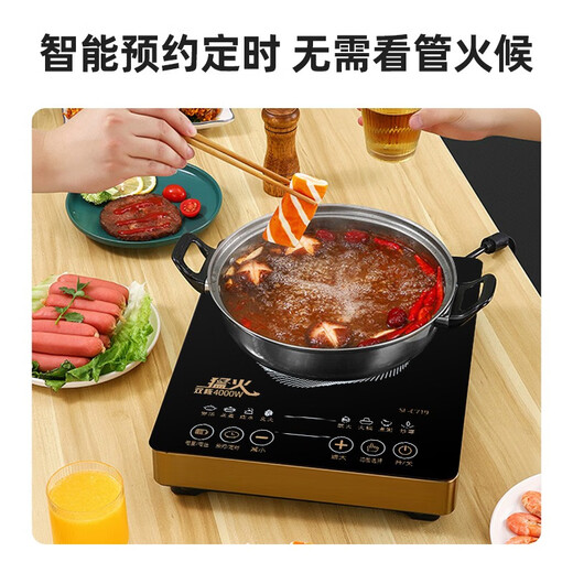 苏兰A级高清黑晶面板 整版触摸 双风机不锈钢外壳 纯铜电源线 SL-C719
