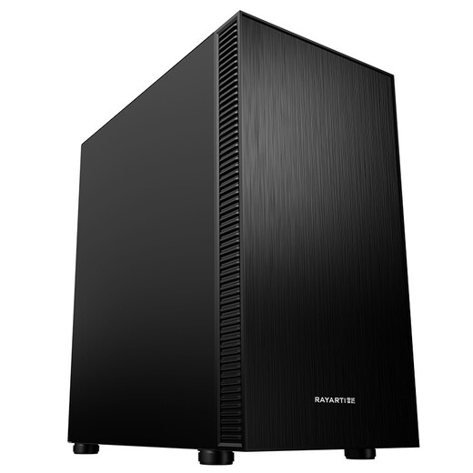 RAYARTI Host Chassis M-ATX Chassis Noise Reduction Cotton Chassis Silent One (Double Side Noise Reduction Cotton/Supports M-ATX/ITX motherboard/Supports backline)