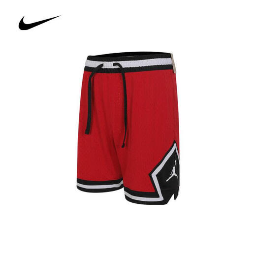 耐克（NIKE）短裤运动裤男裤2025夏季新款休闲裤透气篮球训练五分裤DX1488-100 DX1488-687红色 S 推荐100-120斤