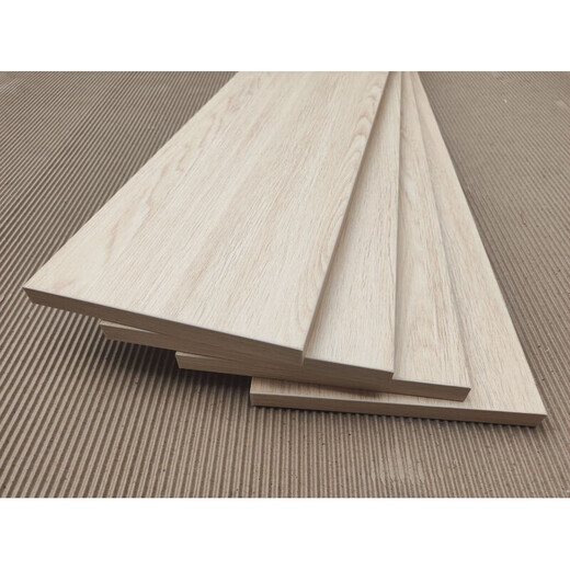 Custom size solid wood partition wall shelf one-word board custom-made black gray wood color 80*40*1.8cm black multi-layer board