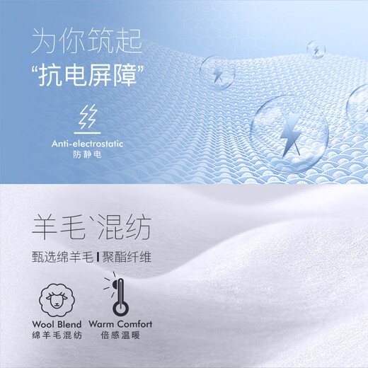 G2000 sheep wool blend men's shopping mall new anti-static business commuting suit trousers super 50% wool/anti-static-dark navy blue-fashion 46