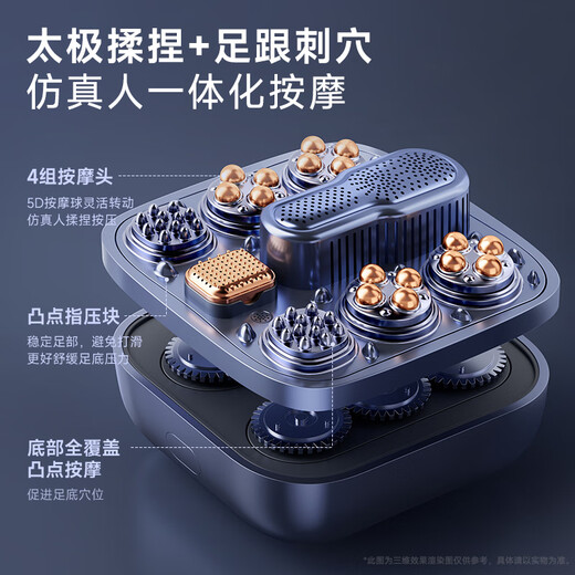 VTT Germany foot bath bucket fully automatic heating massager electric foot bath basin high depth foot bath bucket household practical foot bath basin birthday gift for the elderly parents, exclusive sterilization version fully automatic electric massage + simulated human kneading + deep bucket VTT official recommendation model for the whole family to enjoy the warmth