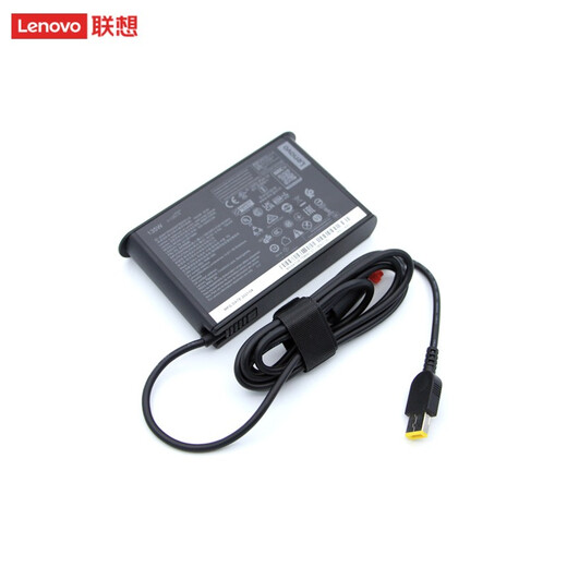 联想（LENOVO） 原装笔记本电源适配器 ADL135SCC3A充电器20V 6.75A 方口带针 ADL135SLC3A 电源型号随机发通用 00HM688 135W便携薄款 拯救者Y7000 黑
